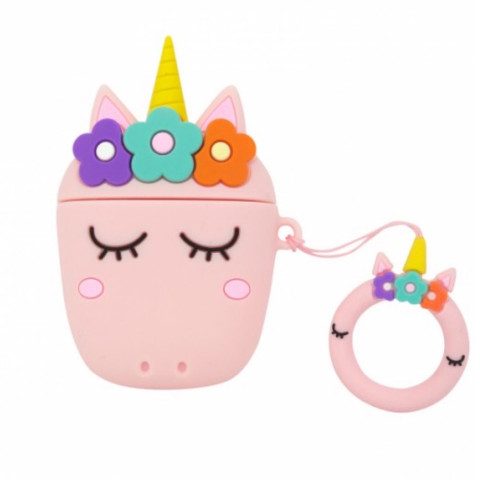 Чехол для AirPods 1/2 "Unicorn small pink" Чехол для AirPods 1/2 "Unicorn small pink"